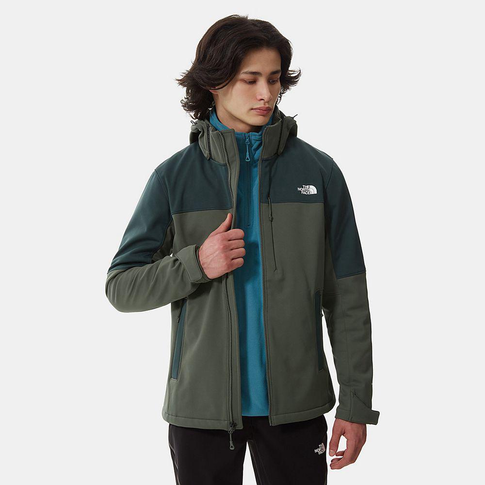 The North Face Diablo Softshell Ανδρικα Μπουφάν Softshell - Πρασινο (DKLO28093)